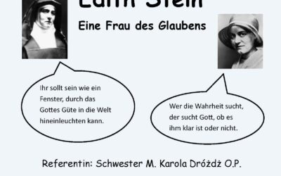 Ökumenische Profile – Edith Stein am 13.10.2025
