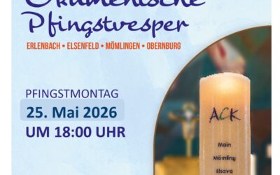 Ökumenische Christvesper am 25. Mai 2026